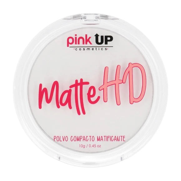 Pink Up Matte HD Polvo Compacto Matificante