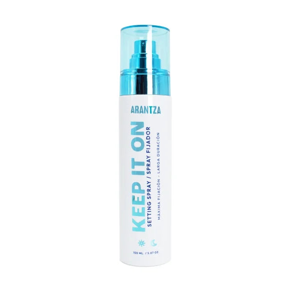 ARANTZA Fijador de Maquillaje
KEEP IT ON-SETTING SPRAY