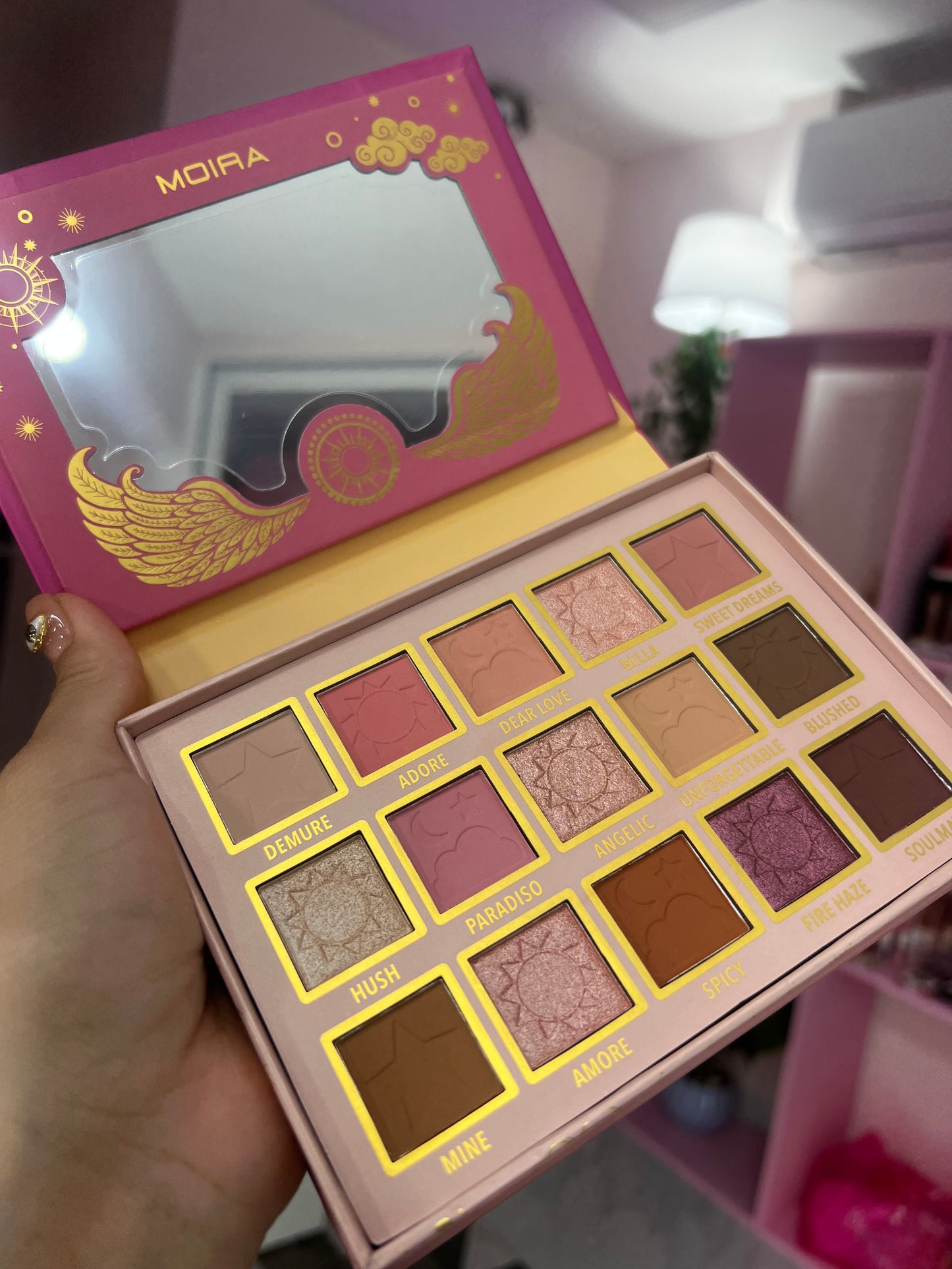 Paleta de sombras Moira Celestial