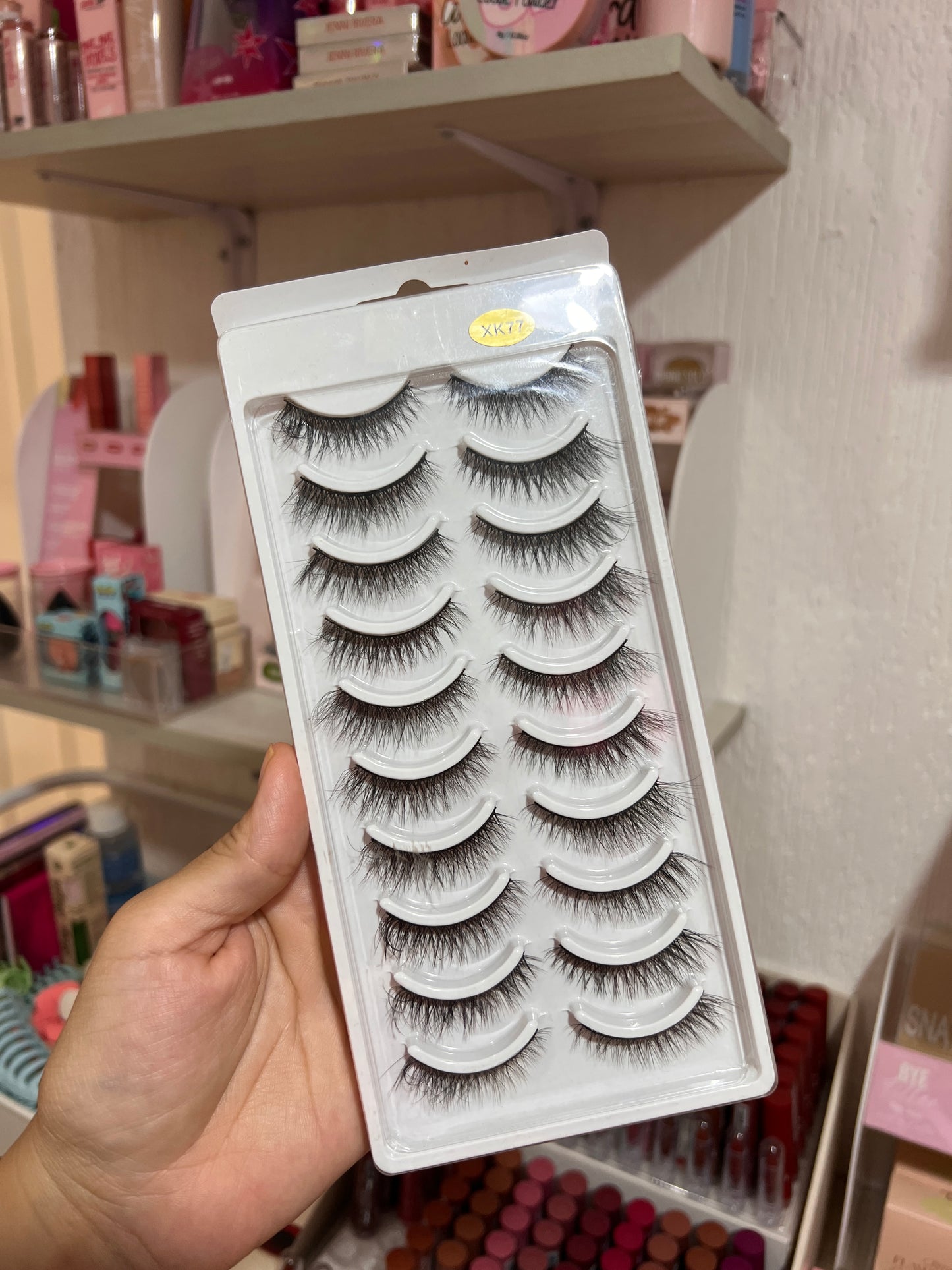 Pestañas Postizas Tira Negra