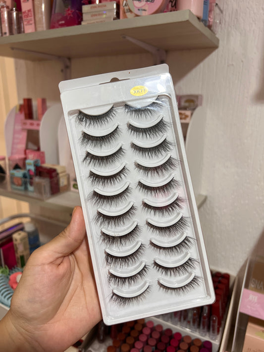 Pestañas Postizas Tira Negra