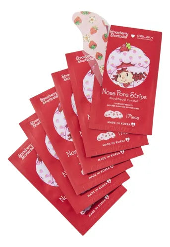 Rosita Fresita Celavi Parches de nariz 6 piezas