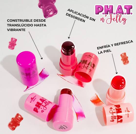 Italia Deluxe Phat Jelly Tintas refrescantes Labios y Mejillas