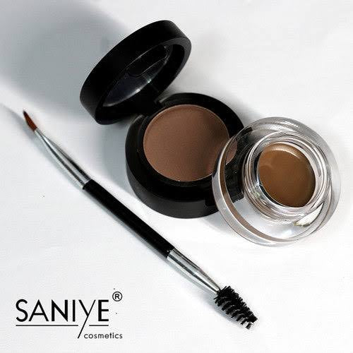Saniye Sombras para Cejas y Gel para Cejas 01 Soft Brown
