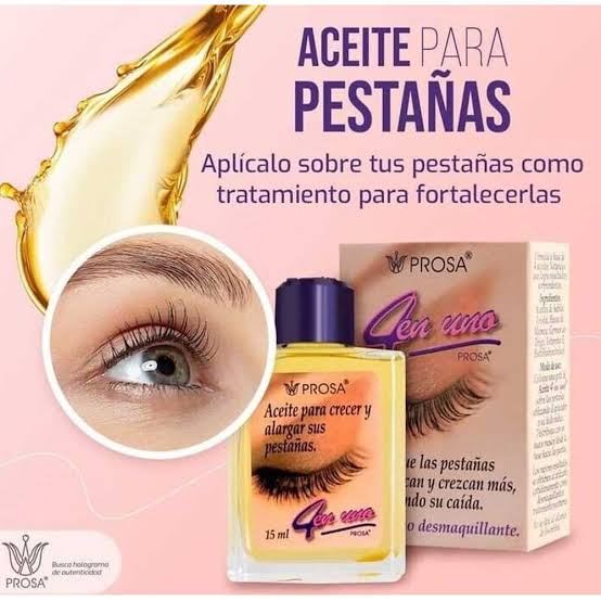 Prosa Aceite para Hacer crecer pestañas
